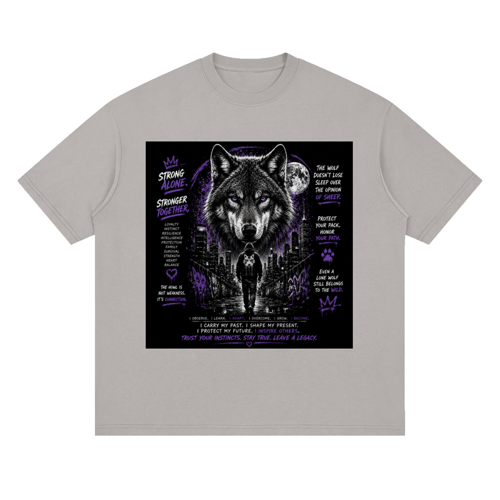 Streetwear Loose Drop Shoulder T-Shirt