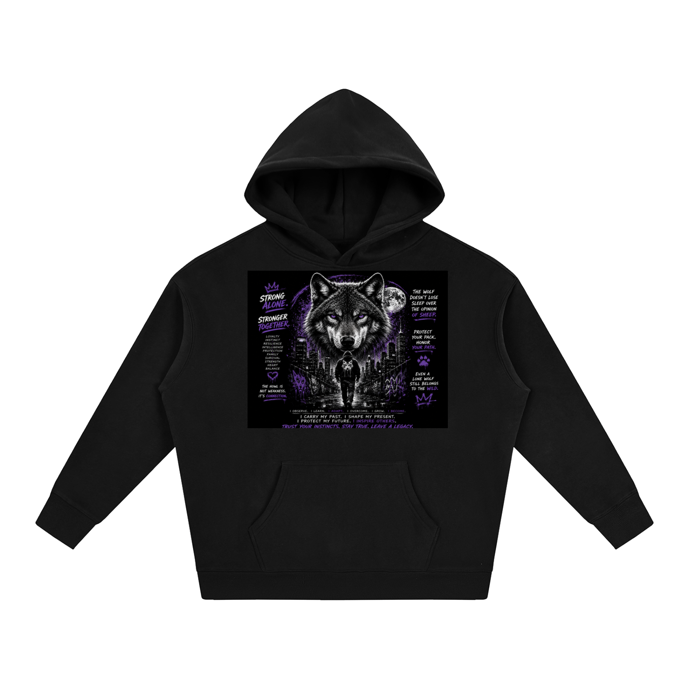 Oversize Fleeced Hoodie