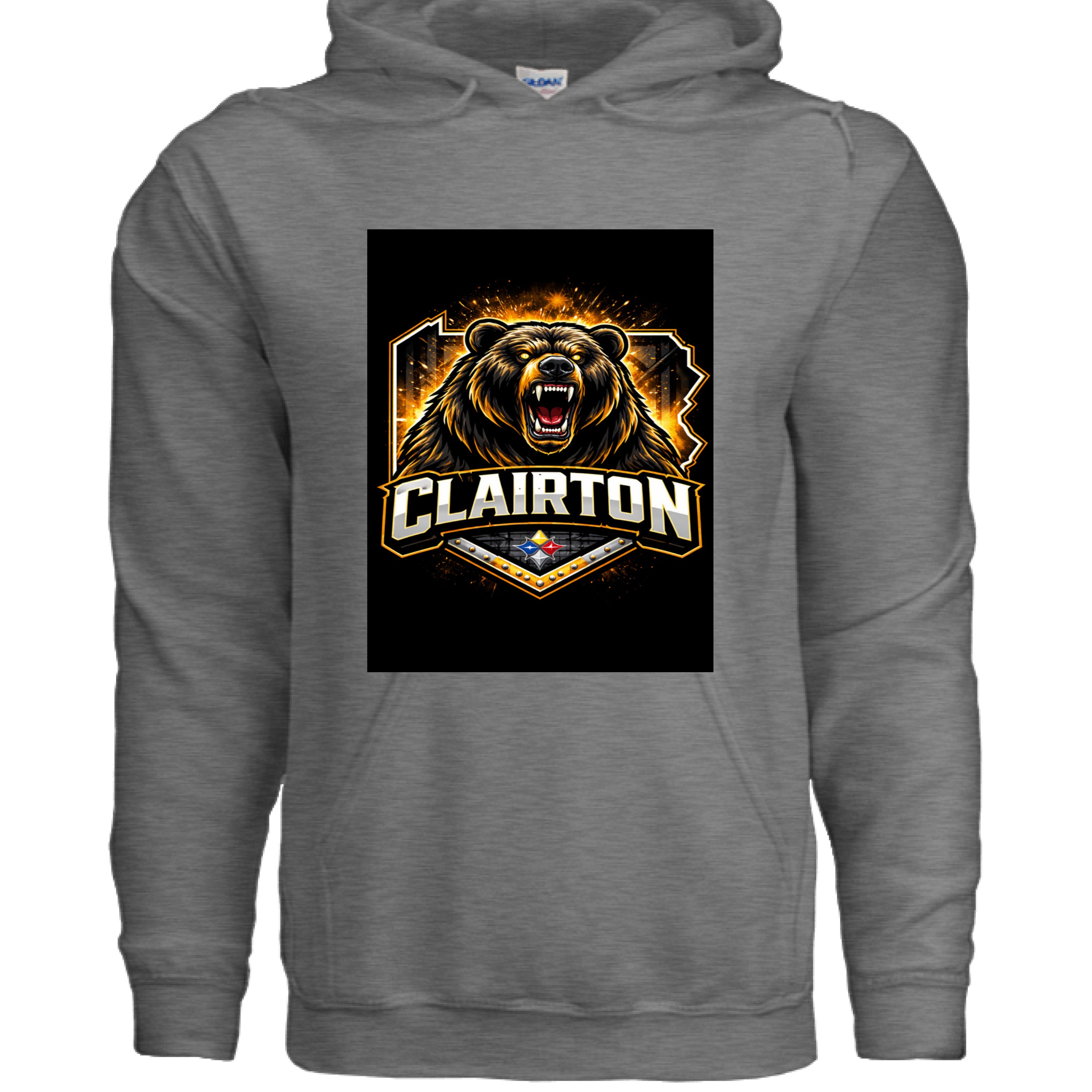 GRAPHITE HEATHER - FRONT